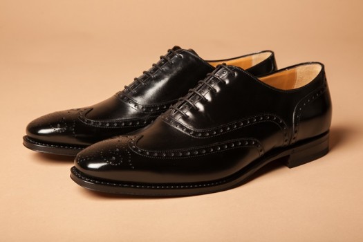 Pantofi Oxford Full-Brogue Black