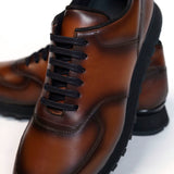 Med Brown Jogger Shoes