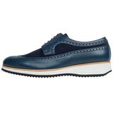 Pantofi Derby Casual Bleumarin