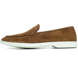 Loafer Suede Slip-on Bej