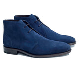 Ghete Navy Suede Chukka