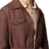 SAFARI JACKET BROWN