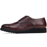 Pantofi Derby Pebble Burgundy