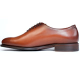 PANTOFI Med-brown whole cut