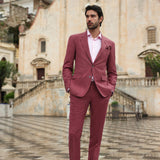 Costum Taormina - blend lână, mătase, in