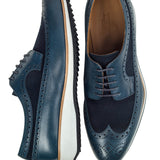 Pantofi Derby Casual Bleumarin