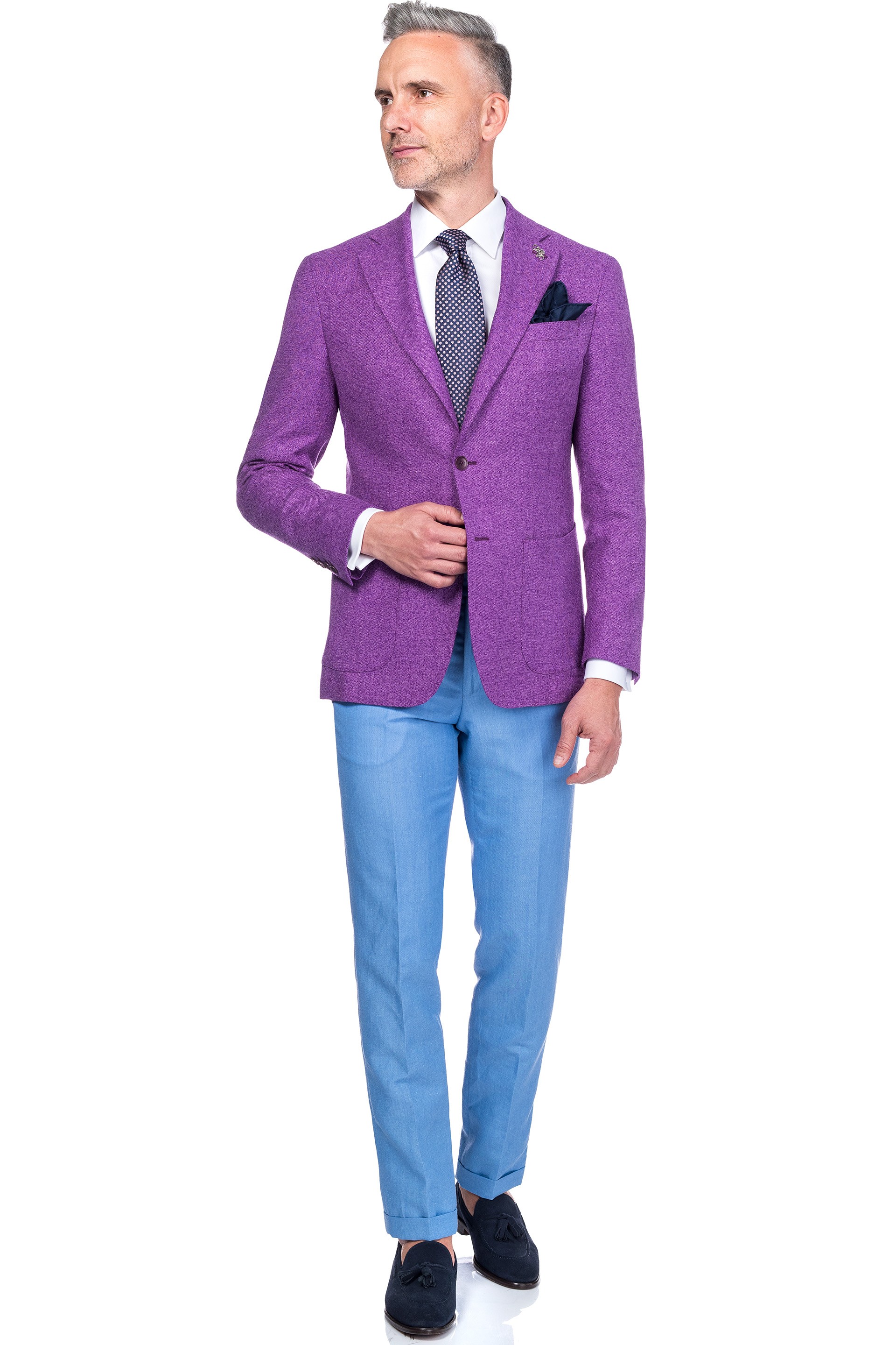 Purple suit - Tudor Tailor